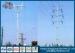 Hot Roll Steel Q235 Power Transmission Poles Weather Resistance