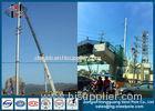 Anti Corrosion Conical Galvanised Steel Power Transmission Poles 138KV