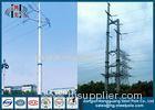 Galvanised Steel Tapered Power Transmission Poles for Overhead Power Line