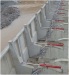 Hoisting system hydraulically controlled by servomotor and accessories for Gate for weir(Spillway) Flap type with rubbe