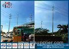Polygonal Galvanized Steel Power Transmission Poles 69KV 30FT - 80FT