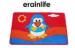 Children Bathroom Floor Mats Toilet Room Accessories With Penguin Pattern 45x65 cm