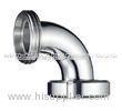 Sanitary SS316L Stainless Steel Bends Elbows Thread End With SMS Union