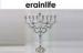 Cafeteria Centerpiece Candle Stick Holders Silver Metal Material