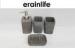 Grey Cement Bathroom Accessory Set For Home / Hotel / Restaurant