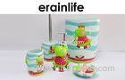 Frog Shape Kids Bathroom Accessories Multi With Carton Designs