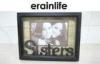Home Decorative SISTERS Picture Photo Frames With Polyresin Material