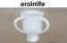 White Religious Hand Washing Cup Polyresin Two Big Handles Erainlife