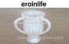 White Religious Hand Washing Cup Polyresin Two Big Handles Erainlife