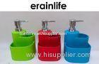 Ceramic Bathroom Soap Dispensers Rubber finish For Home / Kitchen / Hotel