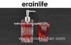 Hotel Amenities Polyresin Bathroom Accessories Lotion Bottle Tumbler