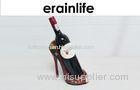 9 Polyresin High Heel Wine Bottle Display Women For Restaurant / Coffee Shop / Hotel