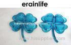 Child Home Decorating Accessories 2 Pcs Blue Polyresin Flower