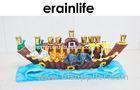 Noah's Ark Polyresin Figurines House Decorating Candle Stick Holders For Children