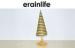 Cylinder Shape Decorative Christmas Ornaments Table Top Accessories