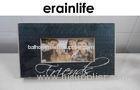 Black Oblong Picture Photo Frames Resin ERRN-046 For Friends Photo