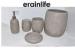 5 Pcs Natural Sandstone Bathroom Accessories / Unique Bathroom Decor
