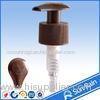 OEM Brown plastic Lotion Dispenser Pump for hand wash 24 / 410 24 / 415