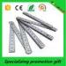 1m 10 folds metal flexible plastic advertising folding ruler with logo printing