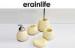 Rock Imitation Resin Bathroom Accessories 5pcs With Toilet Brush Holder