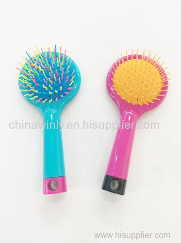 Double side Mini Plastic Professional Hairbrush