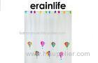 REACH PVC Balloon Pattern Bathroom Shower Curtain White Bath Accessories