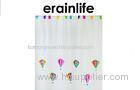 REACH PVC Balloon Pattern Bathroom Shower Curtain White Bath Accessories