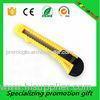 Stainless Steel Art Sliding Folding Utility Cutter Knife Yellow