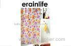 Mildewproof Flower PVC Hotel Collection Shower Curtain For Kids