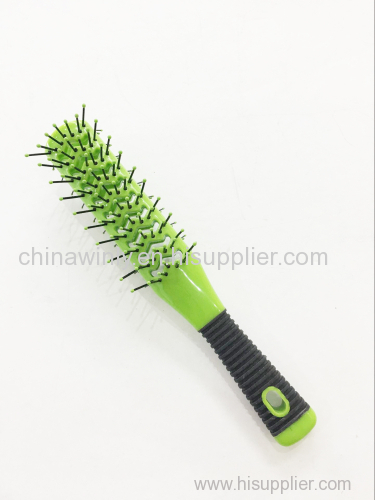 Double bristle Plastic Professional Hairbrush