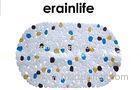 REACH Bathroom Patterned Bath Mats PVC / PE material ERBM-0001