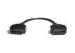 Vehicle 16pin Female Cable For OBD2 Adapter J2534 Black Connectors