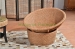 Natural rattan lounge chair with cushions from china