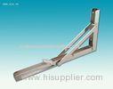 OEM Copper / Carbon Steel Heavy Duty Angle Brackets Metal Corner Brackets