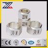 Silver Coated Stainless Steel Nuts CNC Machining Processes For Metal Conduit