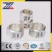 Silver Coated Stainless Steel Nuts CNC Machining Processes For Metal Conduit