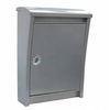 Durable Outdoor Big 316 Stainless Steel Mailbox With Glass Bead Blast