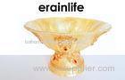 Wedding Items Gold Polyresin Fruit Tray Luxury Design Eco - Friendly