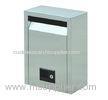 Hand Polished Stamping 201 / 304 Stainless Steel Letter Box / Post Boxes