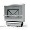 High Strength Commercial External Stainless Steel Mailbox Lockable Post Box