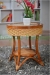 Natural rattan wicker material table chairs for living room