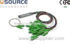 24 232 PLC Optical Splitter 0.9mm for FTTH / Fiber Optic Cable Splitter