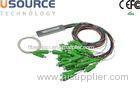 24 232 PLC Optical Splitter 0.9mm for FTTH / Fiber Optic Cable Splitter