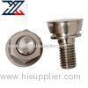 Professional Carbon Steel / Titanium Machining CNC Lathe Machine Parts