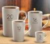 Multi Color Printed Ceramic Advertising Cups Mark Coffee Cup