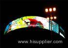 P10mm Mounted Curved LED Screen Full Color With Bigger Viewing Angle