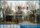 Traffic Industry Powder Coated Traffic Light Pole with Single Arm