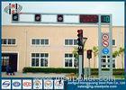 Frame Style Traffic Light Pole Hot Dip Galvanization 4m - 10m Height