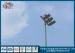 Professional Conical LED High Mast Light Pole with 3 LED Lights 20m