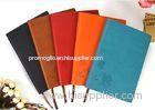 Professional Leather Diary 80 Page Notebook Black / Brown For Business